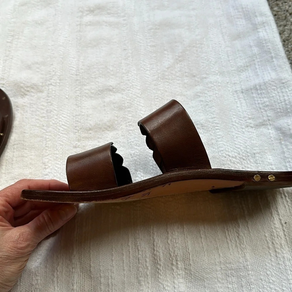 beek DARTER Chocolate Sandals, Size 7, EUC - Picture 10 of 13